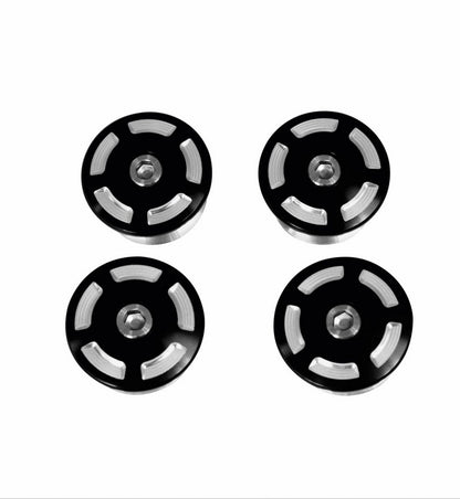 Tapones del bastidor de aluminio de pieza maciza