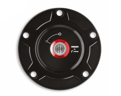 Tapón depósito de aluminio de pieza maciza