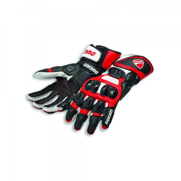 Guantes Ducati Speed Evo C1 blanco/rojo