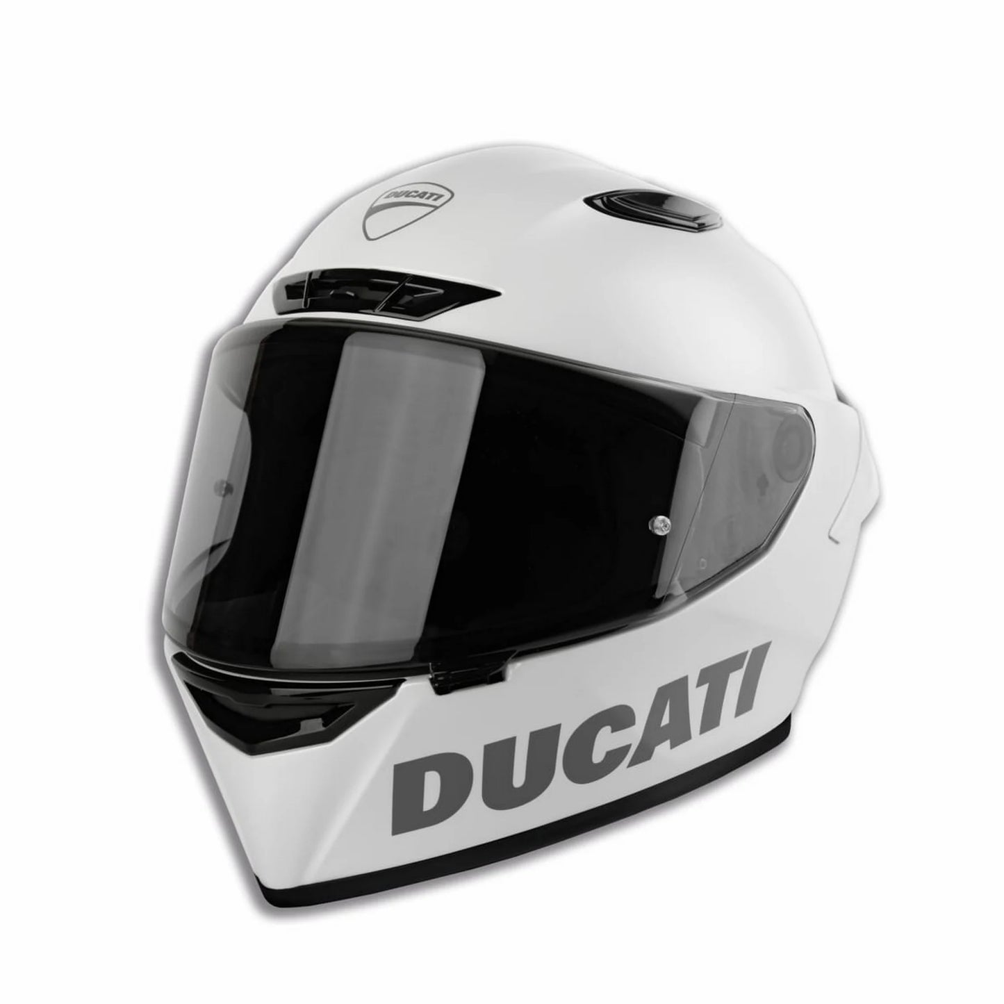 Casco integral Ducati logo blanco