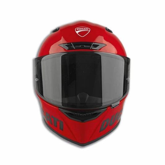 Casco integral Ducati logo rojo