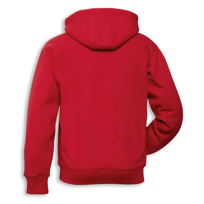 Sudadera Ducati con capucha roja