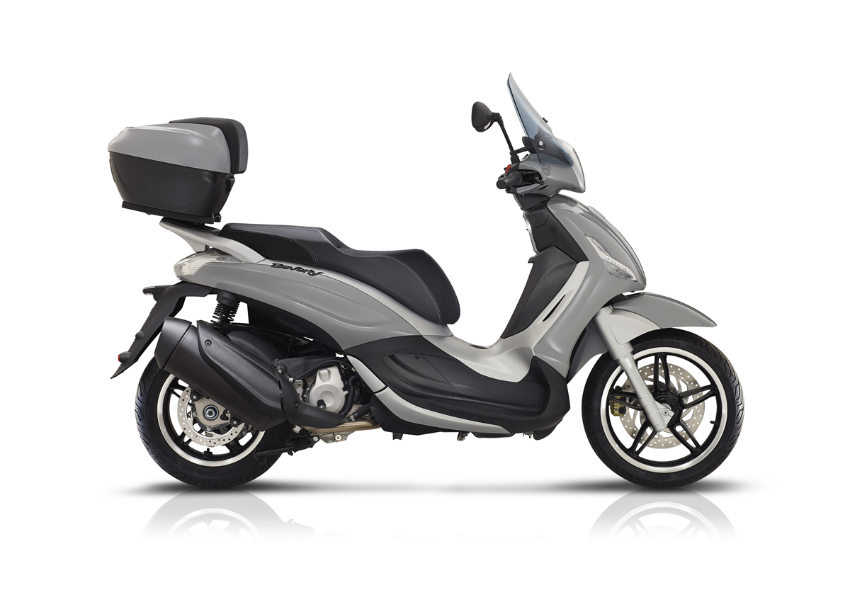 Baúl Piaggio 36l gris