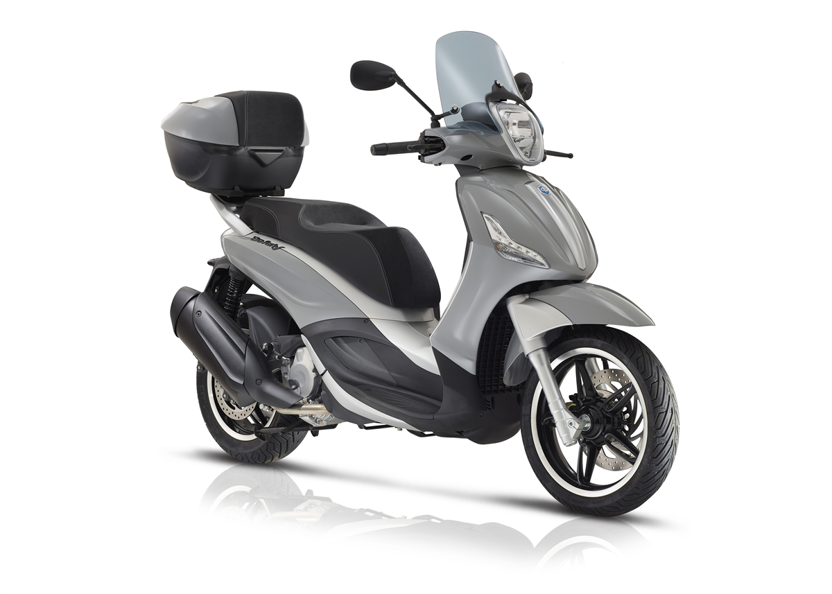 Baúl Piaggio 36l gris