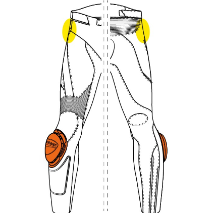 Pantalón de piel Ducati Sport C4