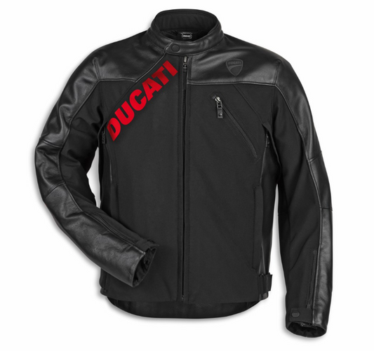 Chaqueta de piel-tejido Ducati Logo C1