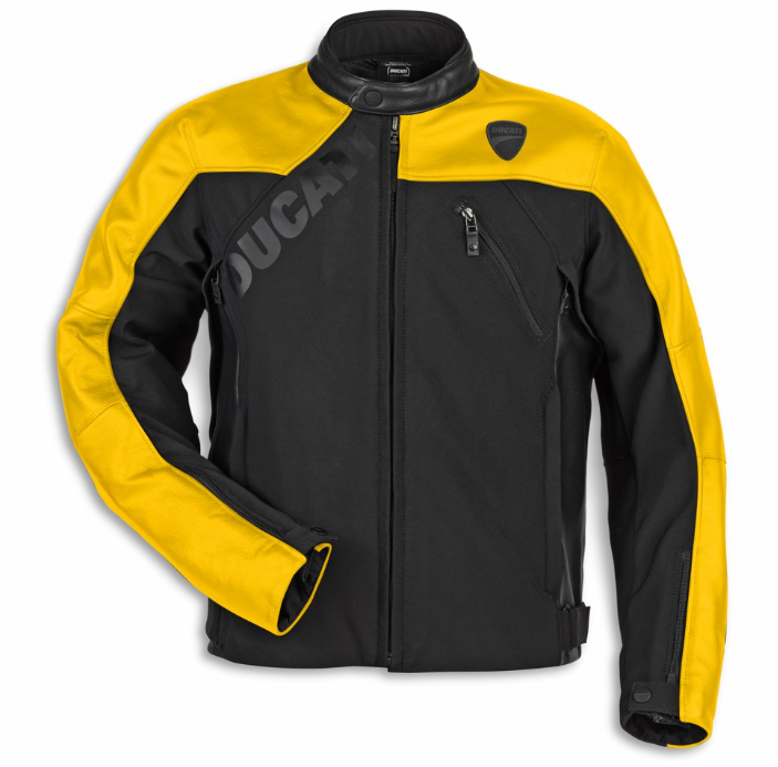 Chaqueta de piel-tejido Ducati Logo C1