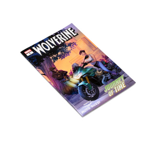 Comic Marvel + Parche Moto Guzzi