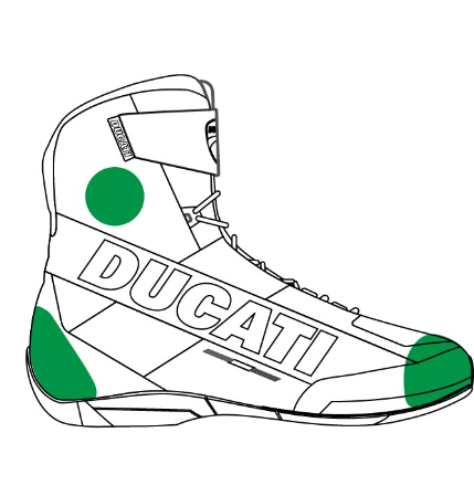 Botas técnicas cortas Ducati Company C4