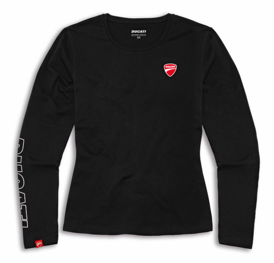 Camiseta manga larga Ducati Logo mujer