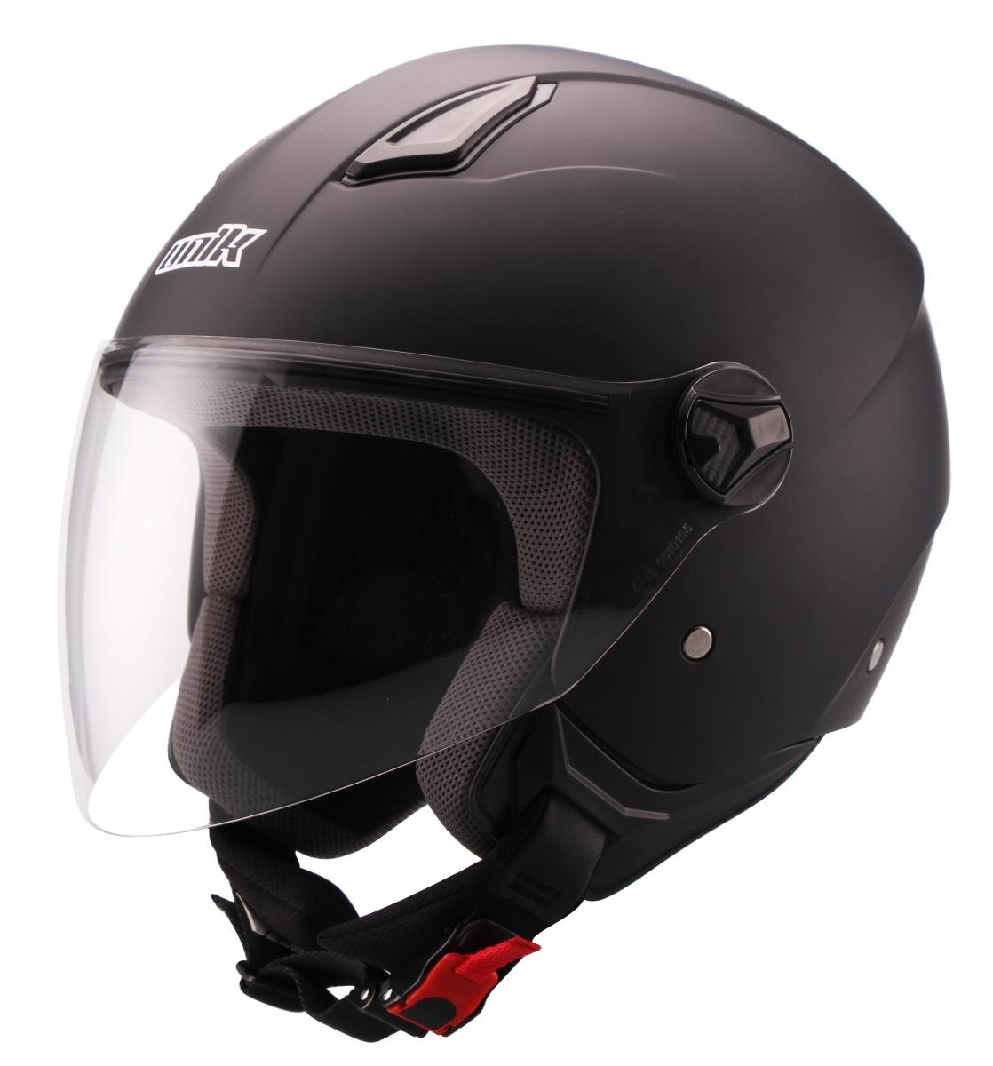 Casco Jet UNIK Astro negro mate