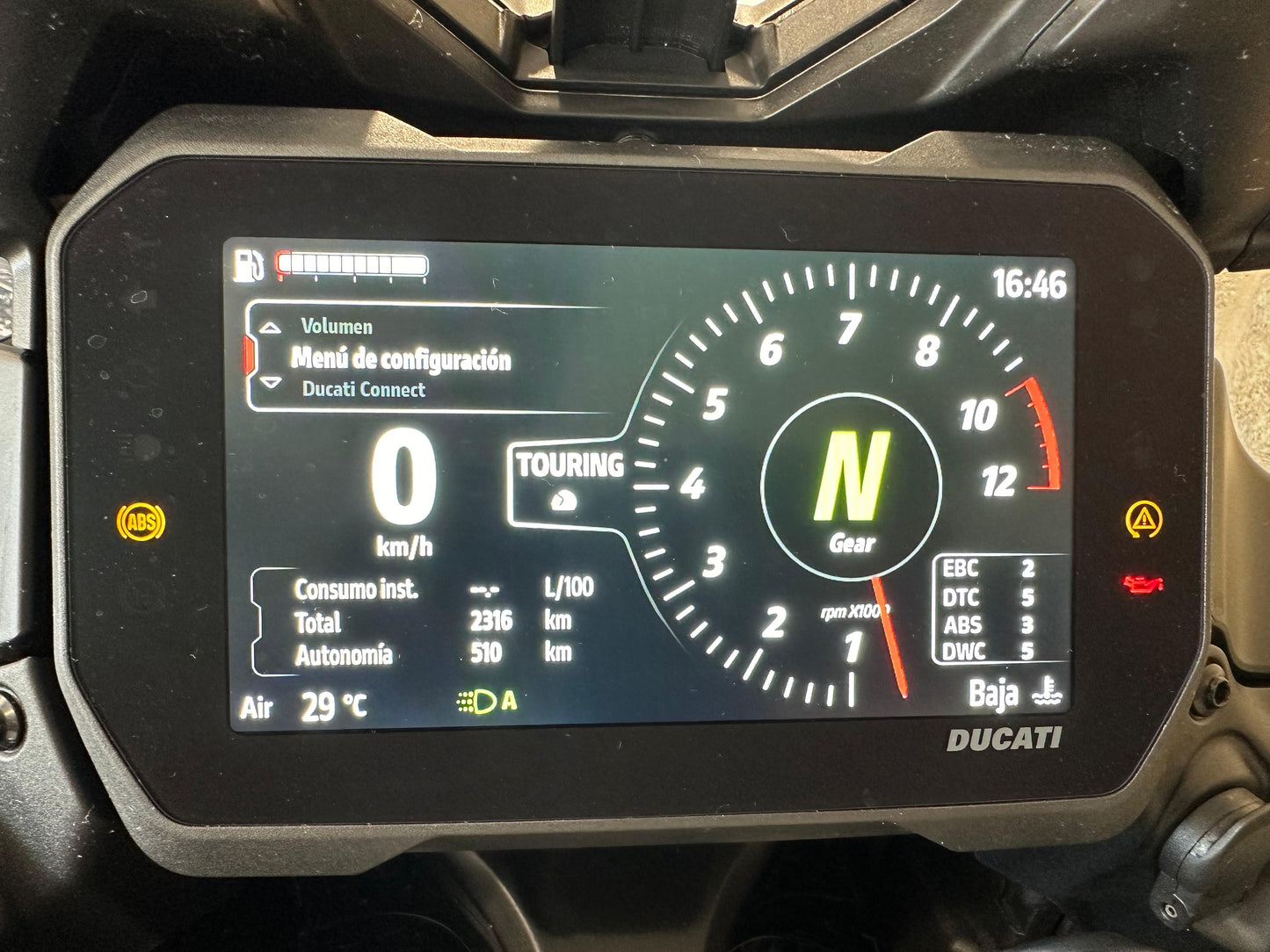 Ducati Multistrada V4 Rally Radar
